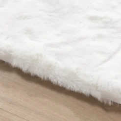 Hochflor Teppich - Comfy Supreme Weiß