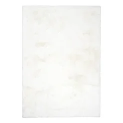 Hochflor Teppich - Comfy Supreme Weiß