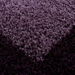 Hochflor Teppich - Edge Lila