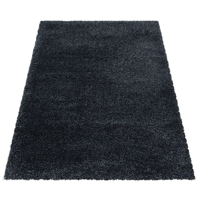 Hochflor Teppich - Fuzzy Anthrazit