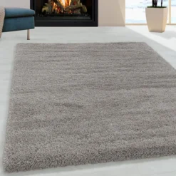 Hochflor Teppich - Fuzzy Beige