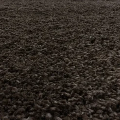 Hochflor Teppich - Fuzzy Braun