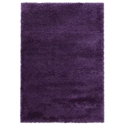 Hochflor Teppich - Fuzzy Lila