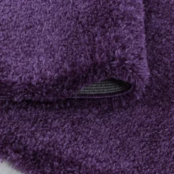 Hochflor Teppich - Fuzzy Lila