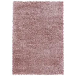 Hochflor Teppich - Fuzzy Rosa