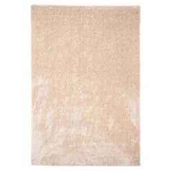 Hochflor Teppich - Glazy Beige Creme