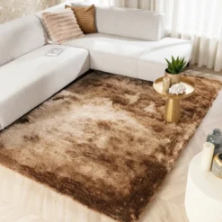 Hochflor Teppich - Glorious Taupe