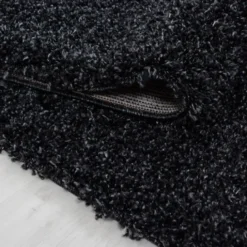 Hochflor Teppich - Life Anthrazit