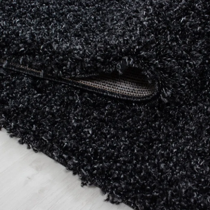 Hochflor Teppich - Life Anthrazit