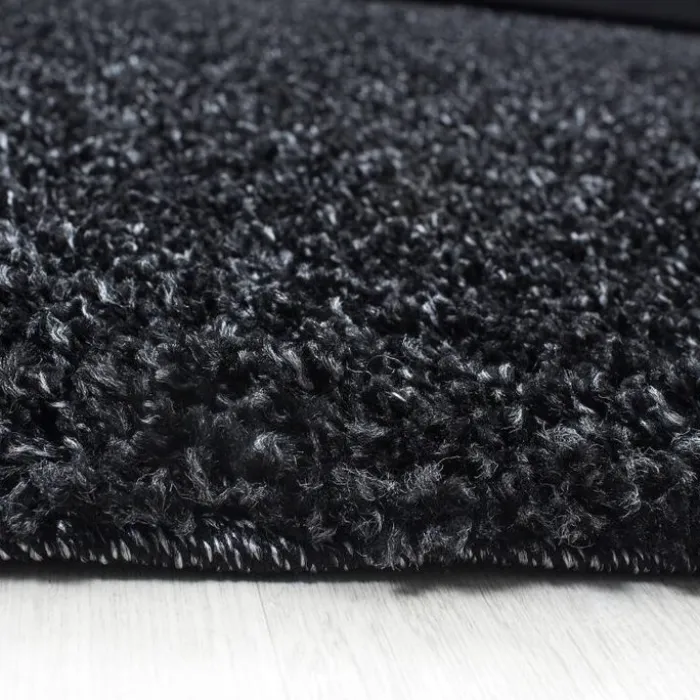 Hochflor Teppich - Life Anthrazit