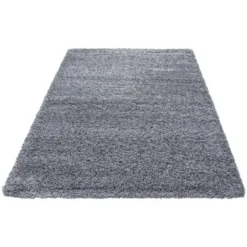 Hochflor Teppich - Life Grau