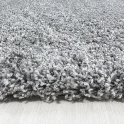 Hochflor Teppich - Life Hellgrau