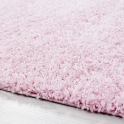 Hochflor Teppich - Life Rosa
