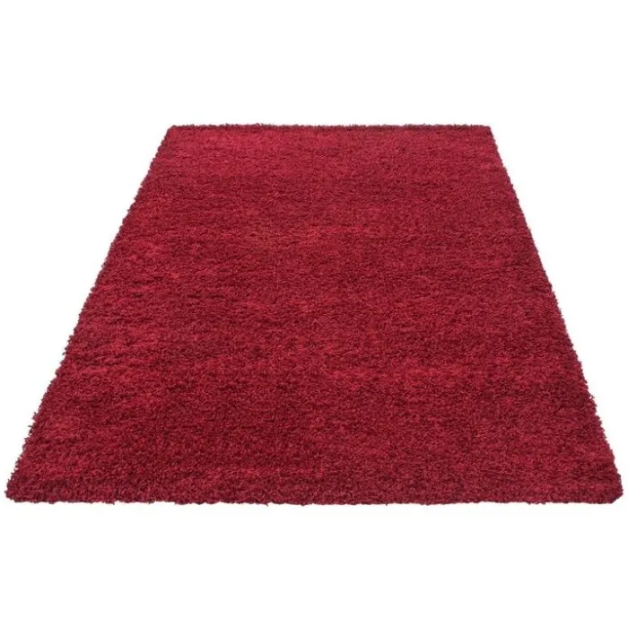 Hochflor Teppich - Life Rot