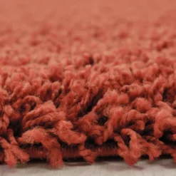 Hochflor Teppich - Life Terracotta