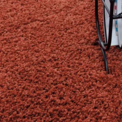 Hochflor Teppich - Life Terracotta