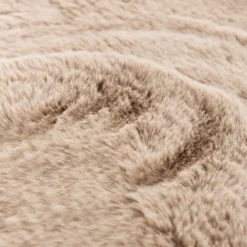 Hochflor Teppich Rund - Comfy Supreme Beige