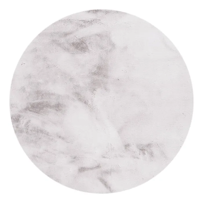Hochflor Teppich Rund - Comfy Supreme Grau