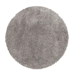 Hochflor Teppich Rund - Fuzzy Beige