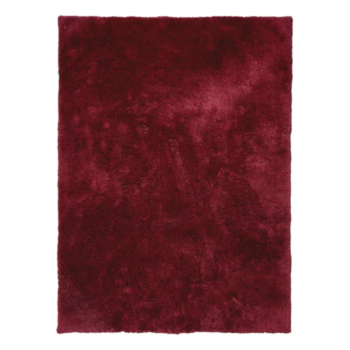 Hochflor Teppich Waschbar - Ziggy Rot