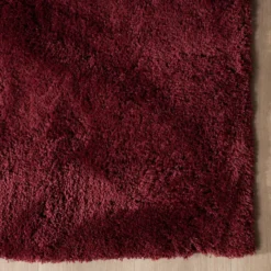 Hochflor Teppich Waschbar - Ziggy Rot