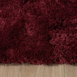 Hochflor Teppich Waschbar - Ziggy Rot