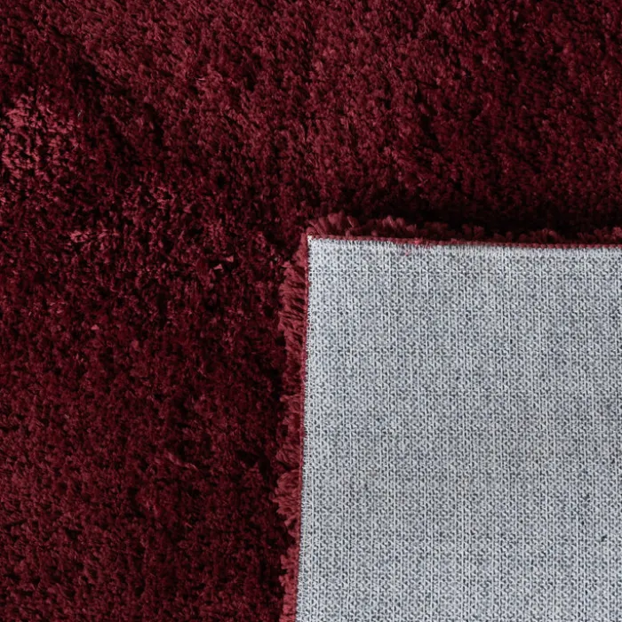 Hochflor Teppich Waschbar - Ziggy Rot