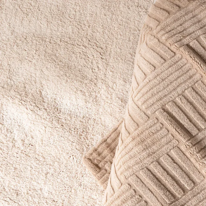 Hochflor Teppich Waschbar - Ziggy Creme