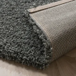 Hochflor Wohnzimmer Teppich - Yves Grün