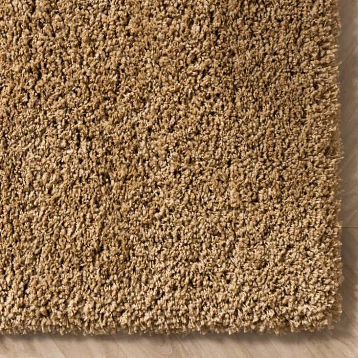 Hochflor Wohnzimmer Teppich - Yves Gold