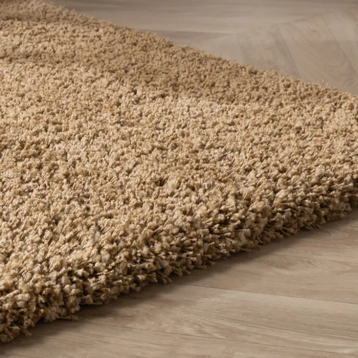 Hochflor Wohnzimmer Teppich - Yves Gold