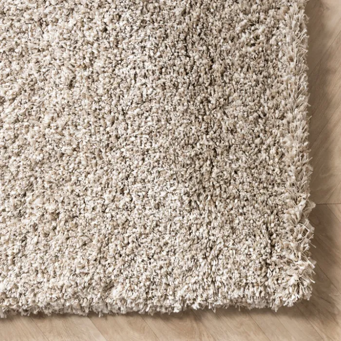 Hochflor Wohnzimmer Teppich - Yves Beige