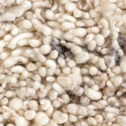 Hochflor Wollteppich - Royal Creme Meliert