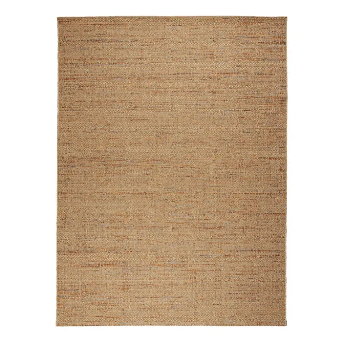 In- & Outdoor Jute Teppich - Daisy Lines Bunt