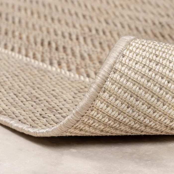 In- & Outdoor Jute Teppich - Fora Edge Natural