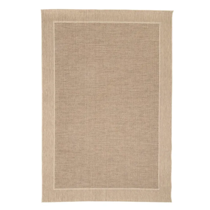 In- & Outdoor Jute Teppich - Fora Edge Natural
