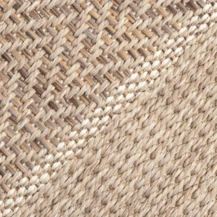 In- & Outdoor Jute Teppich - Fora Edge Natural