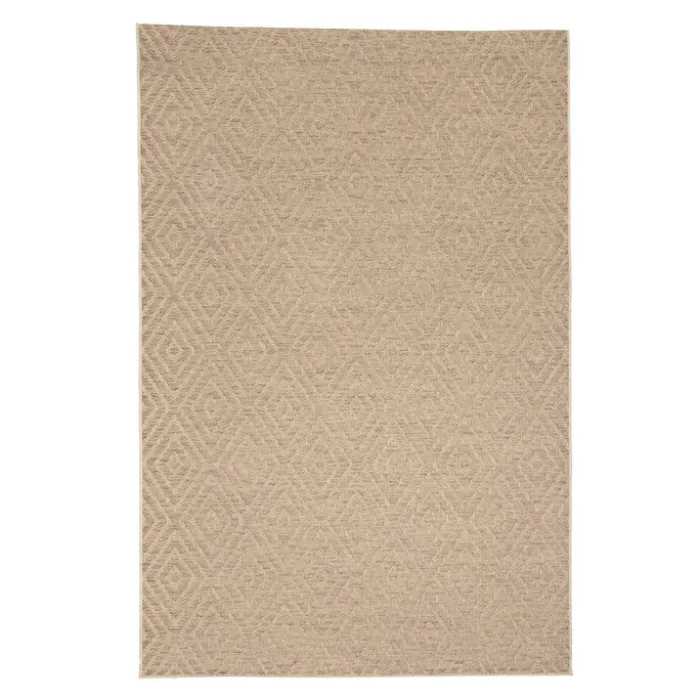 In- & Outdoor Jute Teppich - Fora Tile Natural