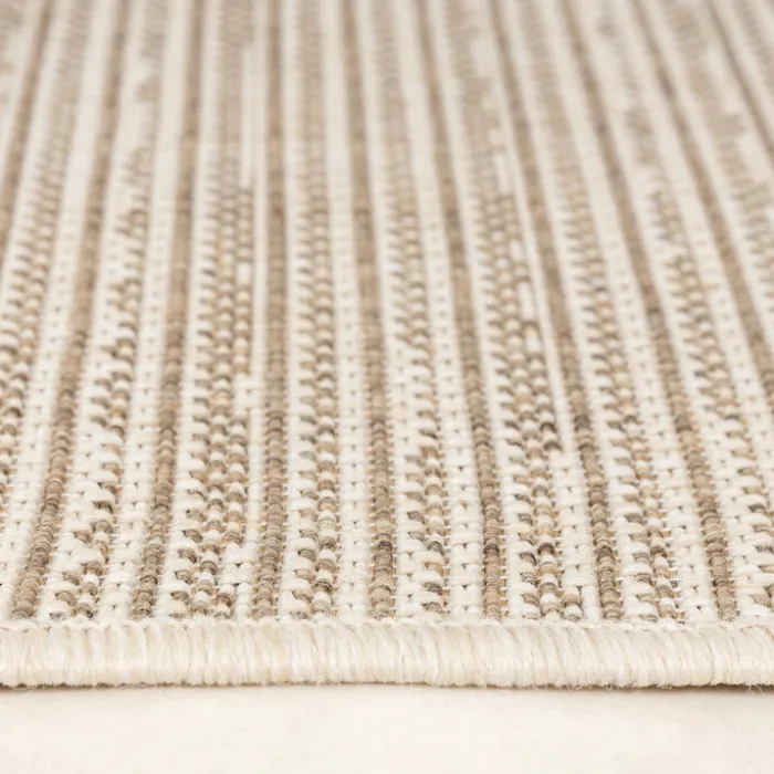 In- & Outdoor Jute Teppich - Nomad Melange Creme
