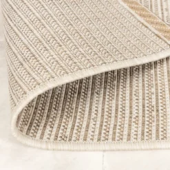 In- & Outdoor Jute Teppich - Nomad Melange Creme