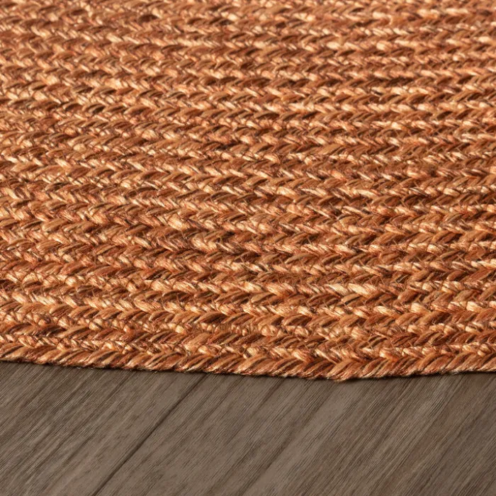 In- & Outdoor Jute Teppich Rund - Bali Terra