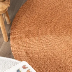 In- & Outdoor Jute Teppich Rund - Bali Terra