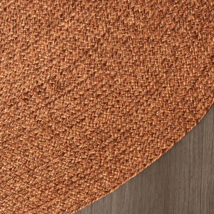 In- & Outdoor Jute Teppich Rund - Bali Terra
