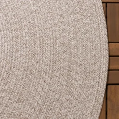 In- & Outdoor Jute Teppich Rund - Bali Beige