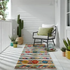 In- & Outdoor Läufer - Plazo Sunshine Bunt - 80x230cm