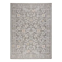 In - & Outdoorteppich - Bloom Oriental Taupe