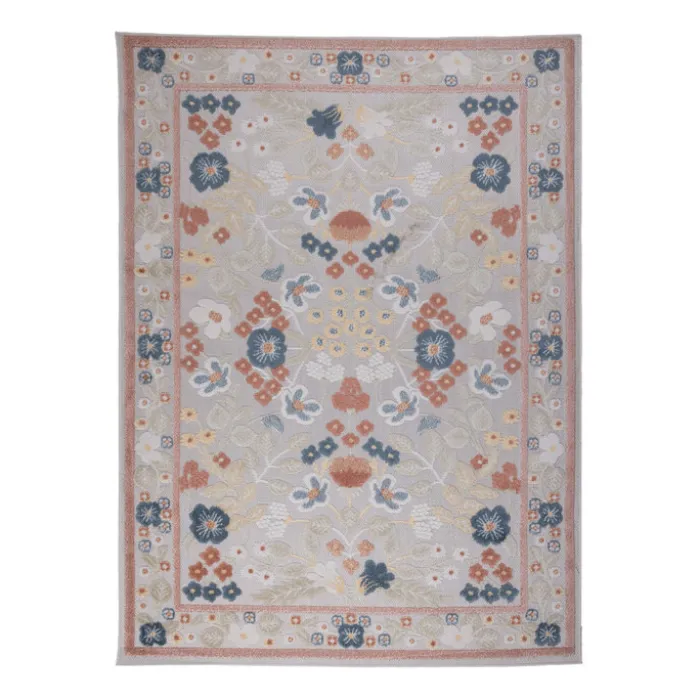 In - & Outdoorteppich - Bloom Oriental Bunt