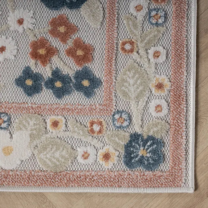 In - & Outdoorteppich - Bloom Oriental Bunt