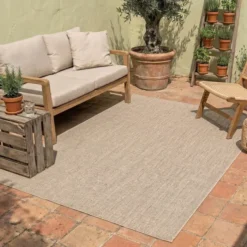In- & Outdoor Teppich - Costa Creme
