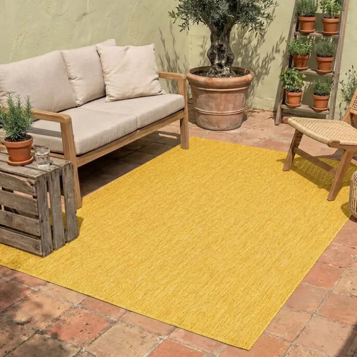 In- & Outdoor Teppich - Costa Ockergelb